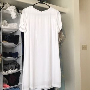 White Smock Dress